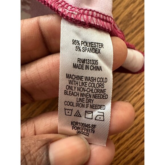 Nine Britton Vivienne Twist-Front Fitted Midi Floral Dress Sleeveless S NWOT - Picture 7 of 9